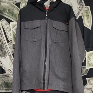 Fox Two-Tone Gray and Black Heritage Forged Jacket (Rare)